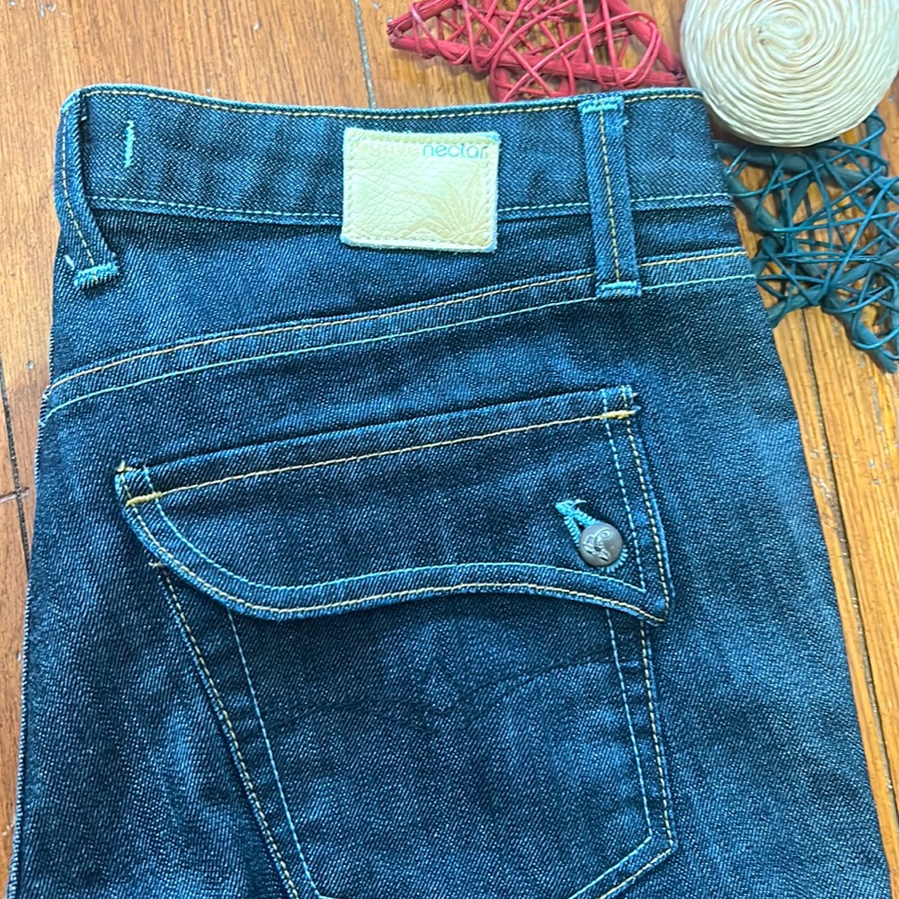 NWOT⭐️AGAVE NECTAR Slim BOOTCUT Vaquera JEANS Flap Pockets Size 30 Women’s N6419